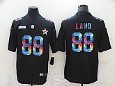 Nike Dallas Cowboys #88 CeeDee Lamb Multi-Color Black Crucial Catch Vapor Untouchable Limited Jersey,baseball caps,new era cap wholesale,wholesale hats